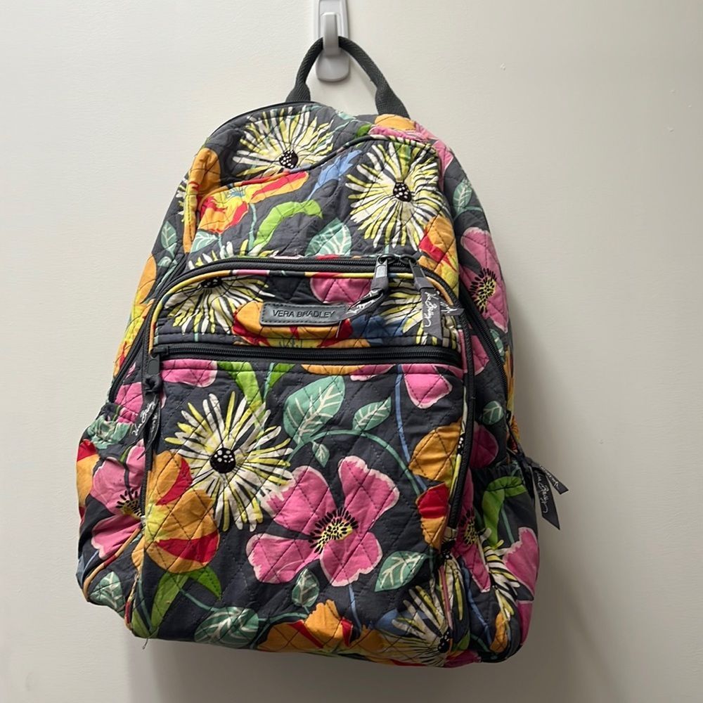 Vera Bradley quilted backpack